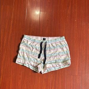 Colorful Striped Lounge Shorts